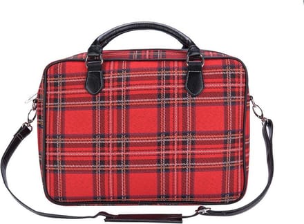 Laptoptas - Royal Stewart Tartan - Schotse Ruit