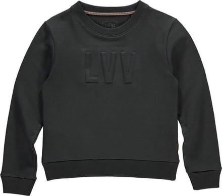 LEVV Daniel Sweater Jongens - Donkergrijs - Maat 152