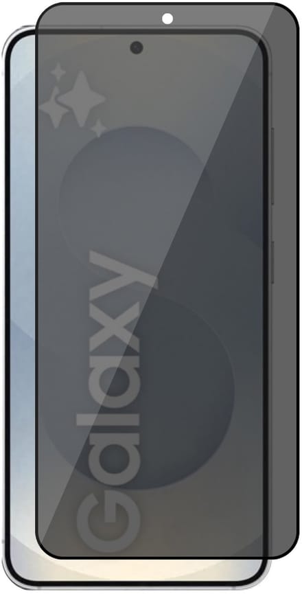 Privacy Screenprotector geschikt voor Samsung Galaxy S25 Plus - Volledig Dekkend Glas Screen Protector