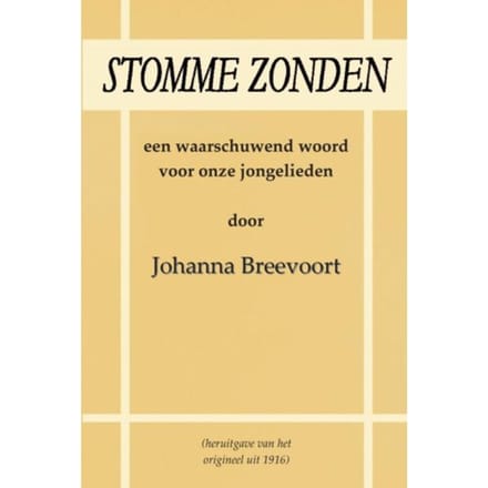 Stomme Zonden - Johanna Breevoort