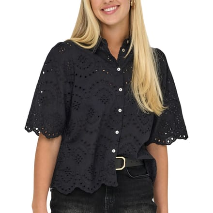 ONLY - ONLVALAIS S/S SHIRT WVN NOOS Dames Blouse