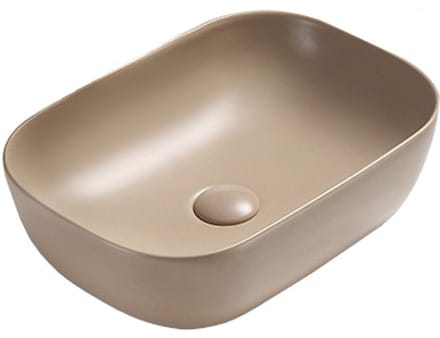 Mexen Rita opzetwastafel 45 x 32 cm, cappuccino mat - 21084564