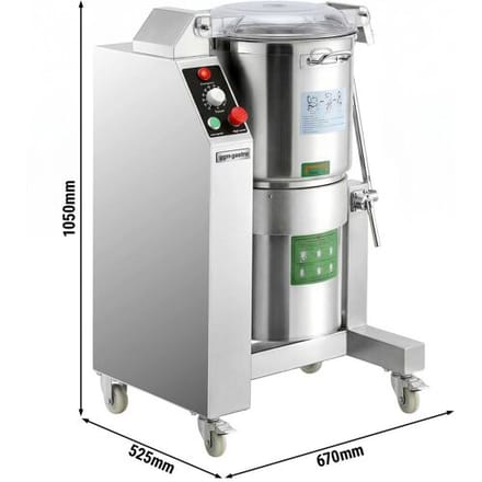 GGM Gastro Vegetarischer/ Hummus Cutter - 35 Liter - 5,5 kW - 400 Volt - 1400 U/min - mit Timerfunktion