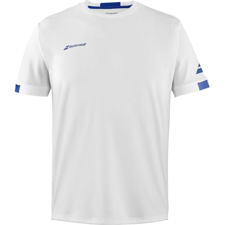 Babolat Play Crew Neck T-shirt Heren-Wit