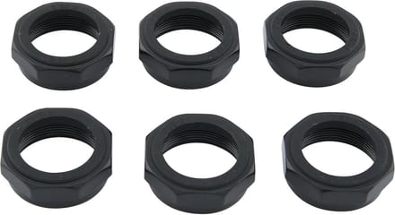 Balhoofd bovenmoer Bofix ø22.2mm - zwart (6 stuks)