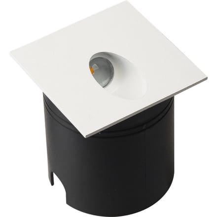 Mantra Iluminación LED inbouwlamp Aspen IP65, hoekig, wit