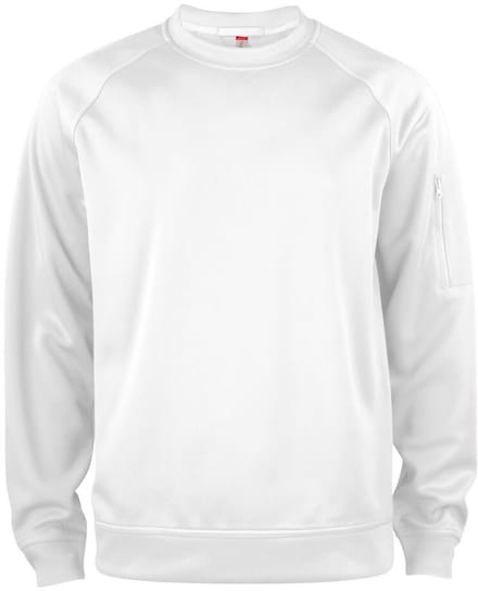 Clique Basic Active Roundneck 021010 - Wit - L