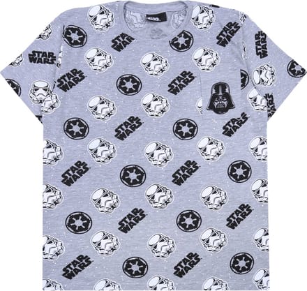 Grijs Star Wars t-shirt/t-shirt voor heren