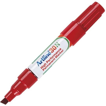 ARTLINE 30 NEAT - Permanent Marker - 1 stuk - 2,0-5,0mm Lijndikte - Rood