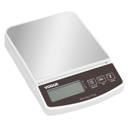 Vogue Elektronische Weegschaal 3kg
