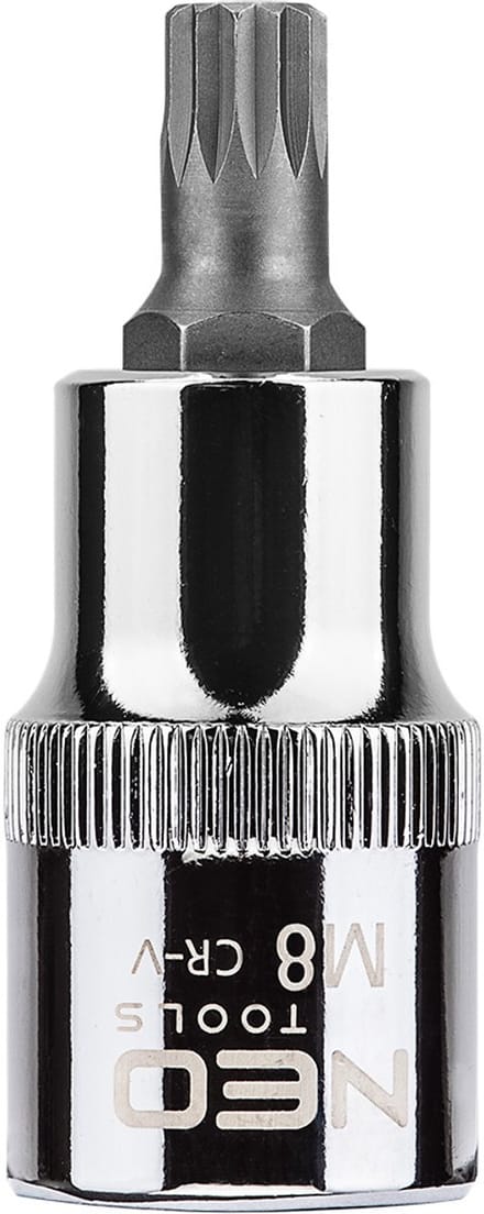NEO - Spline Dopsleutel - M8 - 1/2 inch - 55 mm