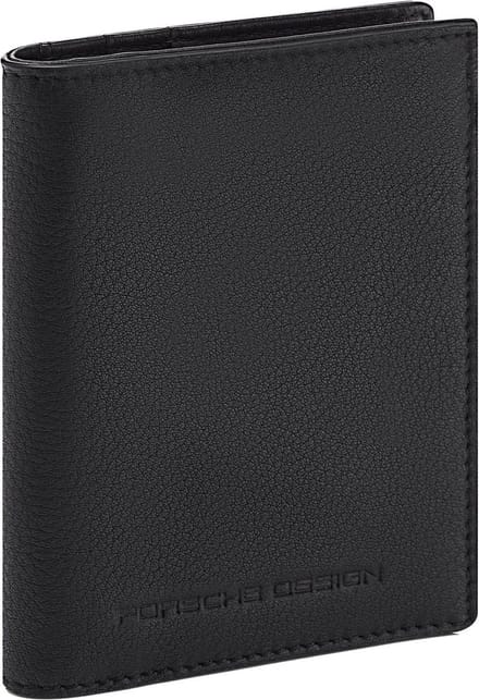 PORSCHE DESIGN Leren Kaarthoes Business Billfold 6 US Black Zwart