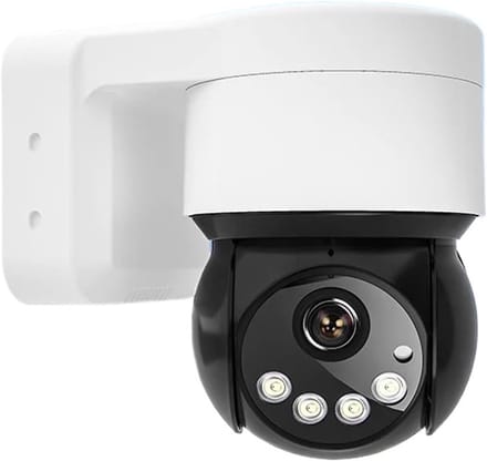 Beveiligingscamera Buiten - IP Camera 4G - Woning Beveiligen - 5x Optische Zoom - 1080P - Wit
