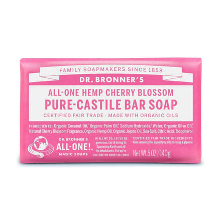 Dr. Bronner’s Dr. Bronner&rsquo;s Magic Bar Soap Cherry Blossom 140 g
