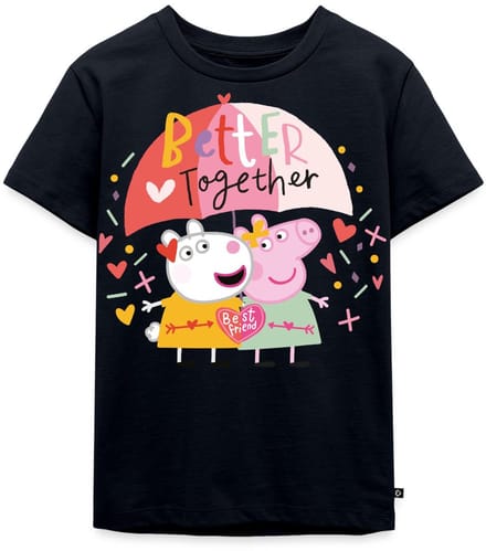 Peppa Pig En Suzy Sheep Better Together Premium T Shirt Kinderen