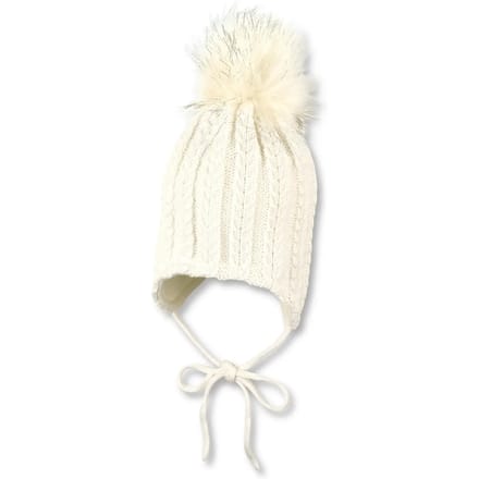 Gebreide muts met pompon voor babymeisjes Sterntaler
