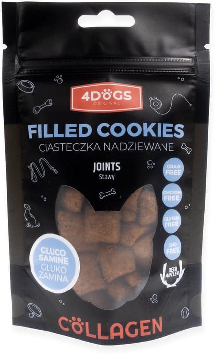 4DOGS – Hondensnack – Gewrichten – 60 g – Ondersteunend