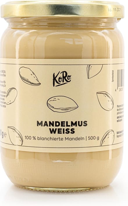 KoRo | 100% witte amandelpasta 500 g