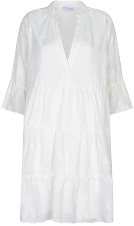 Lofty Manner Jurk Dress Saphina Rd22 100 White Dames Maat - M