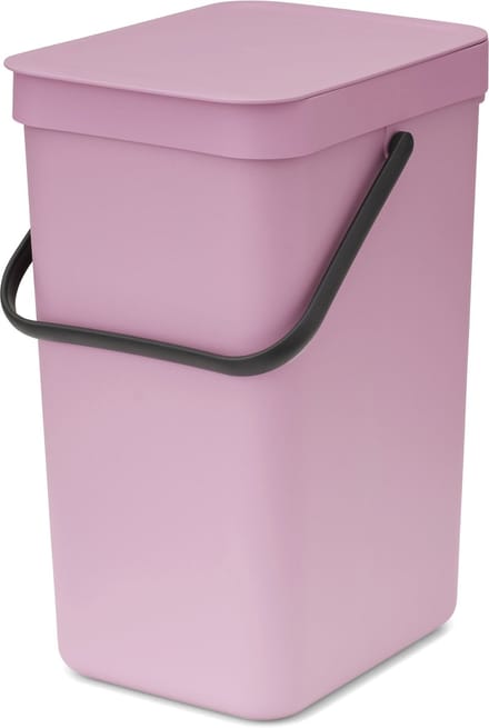 Brabantia Sort & Go Prullenbak - 12 l - Lilac Pink
