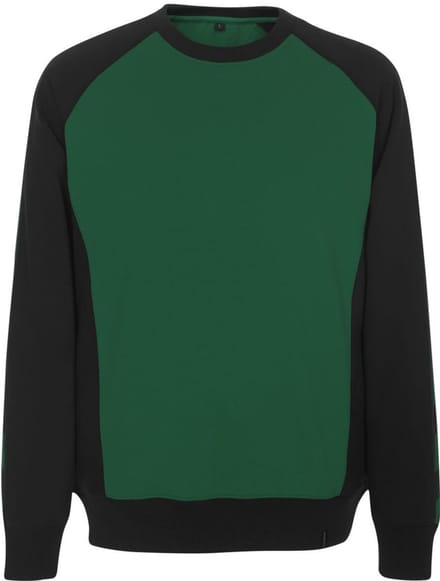 Mascot Unique Sweatshirt 50570-962 - Groen/Zwart - M