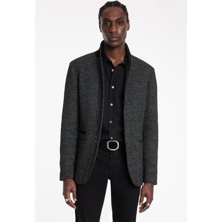 John Varvatos Wallace Hook And Bar Jacket Steel Grey Taglia: 56 | Blazers Outlet | Uomo | Grigio