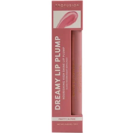 Profusion Cosmetics Dreamy Lip Plump Lip Gloss 1,5 g (Tint : Roze)