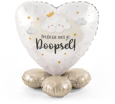 Doopsel - Ballonnen set met standaard - Everloon