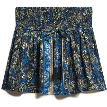 Superdry - St. Tropez-minirok met paisleyprint - Dames - Rokken