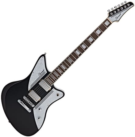 Hartwood Oplader elektrische gitaar, Jet Black
