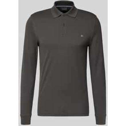 Poloshirt met labelstitching