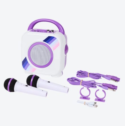 Karaokeset met 2 Microfoons – Bluetooth Speaker met LED Licht & Echo Effect – Draadloos – Diverse Kleuren