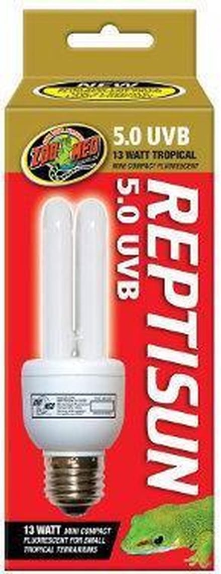 ZM ReptiSun 5.0 Mini Compact Fluorescent - 13 w