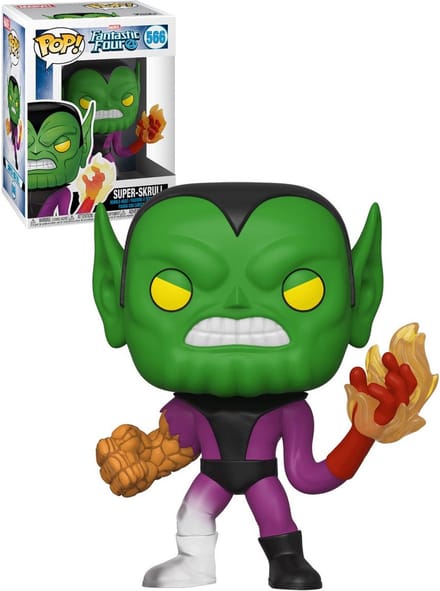 Pop Fantastic Four Super Skull Vinyl Figure