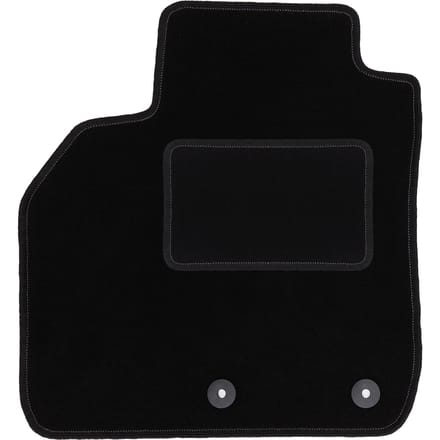 Bestuurdersmat zwart voor: Renault Scenic II minivan (2003-2009)