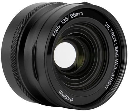 Viltrox WCL-X100VI Wide-angle Conversion Lens for Fuji X100 Serie Black