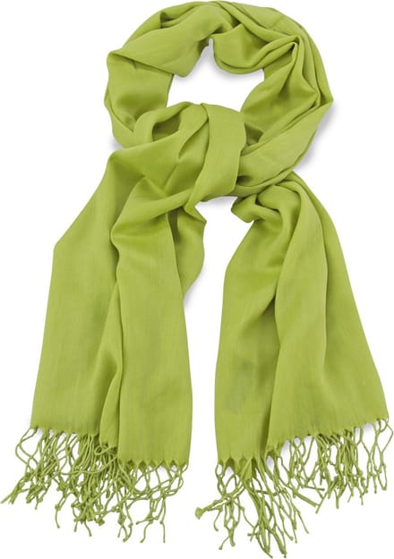 JB Collection - Sjaals - Pashmina limegroen - limegroen