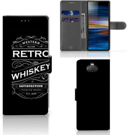 Sony Xperia 10 Book Cover Whiskey