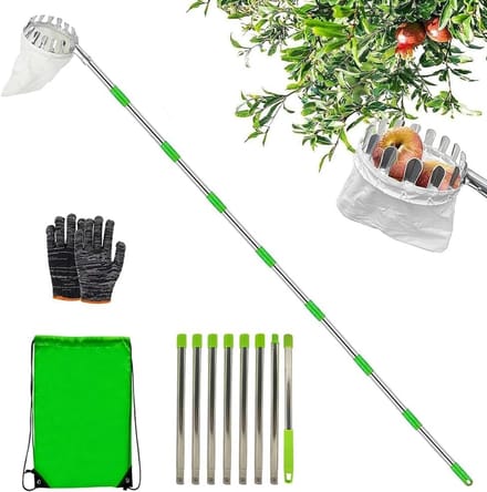 300 cm Telescoop Fruitplukker voor het Plukken van Diverse Fruitsoorten
