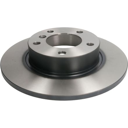 Remschijf TRW DF1537 voorkant, compleet, sterk gecarboniseerd, 1 Stuk