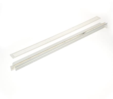 Ventilatierooster Fresh 101 FG wit compleet, 695x30mm (lxh)