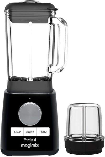Magimix Power Blender - Smoothie Maker 1,8 Liter - Zwart - + mini kom - Ice Crusher