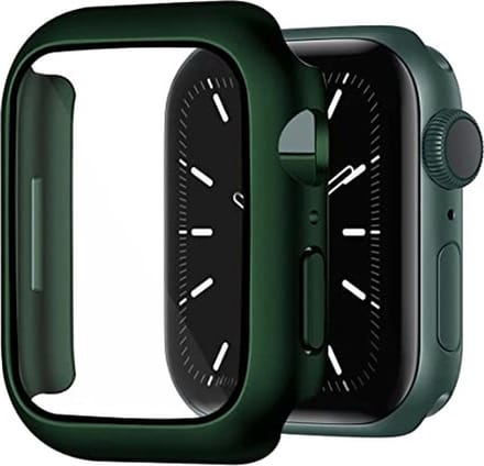 Arara screenprotector Apple watch case 7 serie Donkergroen - watch case 45 mm