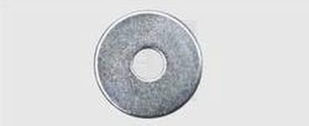 Spatbordschijf Binnendiameter: 6.4 Mm M6 Staal Verzinkt 100 Stuks