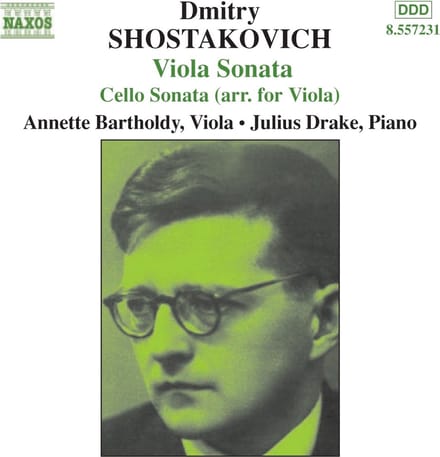 Annette Batholdy & Julius Drake - Shostakovich: Viola Sonata | Cello Sonata (Arr. For Viola) (CD)