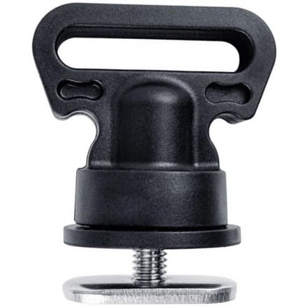 Kajak Railmontage Verticale Sjorring voor het Vastzetten van Koelbox, Viskrat en Andere Kajakaccessoires 1pc black