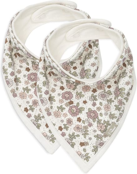 Jollein Slab Bandana Retro Flowers (2pack)
