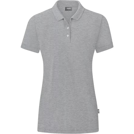 Jako Organic Polo Dames - Lichtgrijs Gemeleerd | Maat: 36