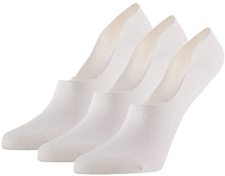 Apollo - 6-Pack - Bamboe Footies - No Show - Antibacterieel - Heren / Dames - wit - 43-46 - 121475000