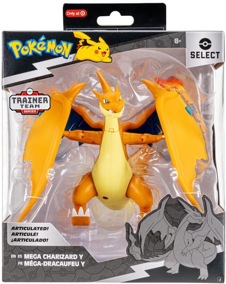 Pokemon Articulated Battle Figuur Mega-Charizard Y 15cm Bekende knuffels